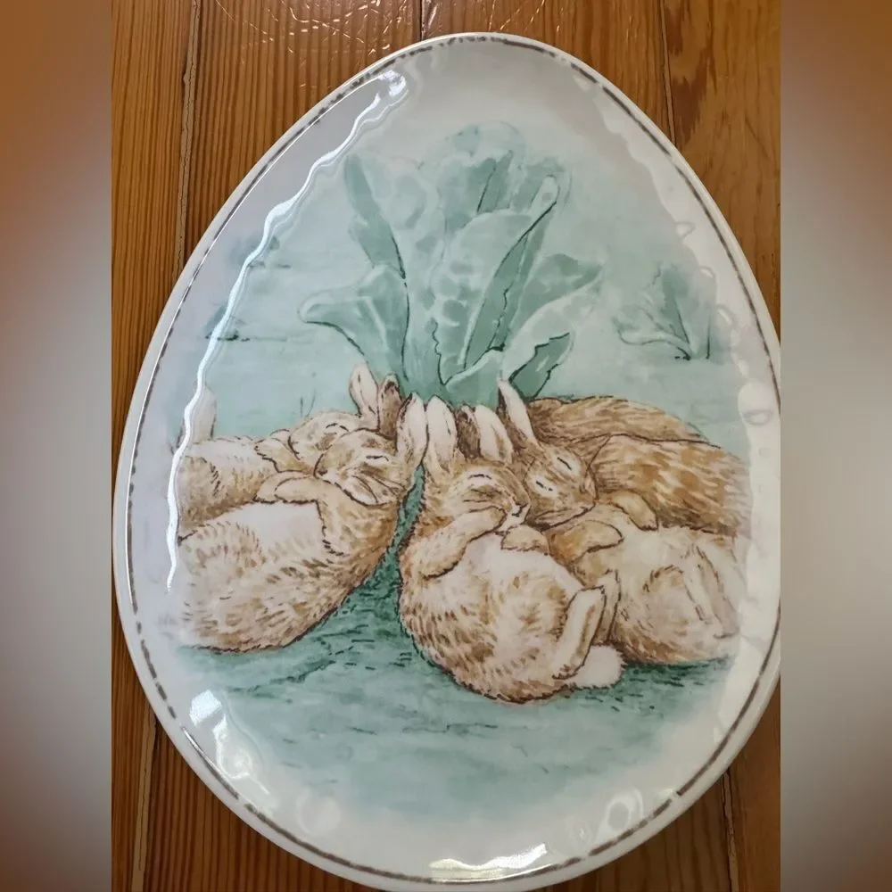 Pottery Barn Kids Easter Plates